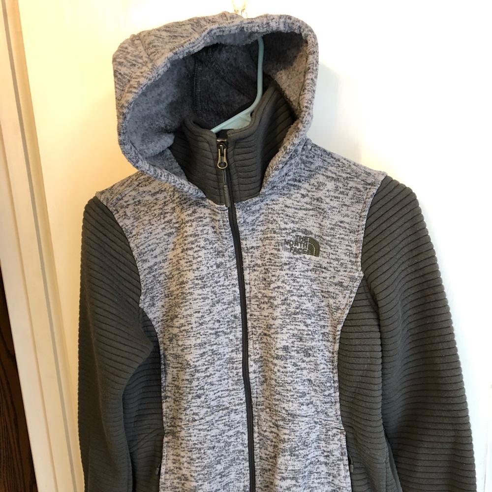 The North Face zip